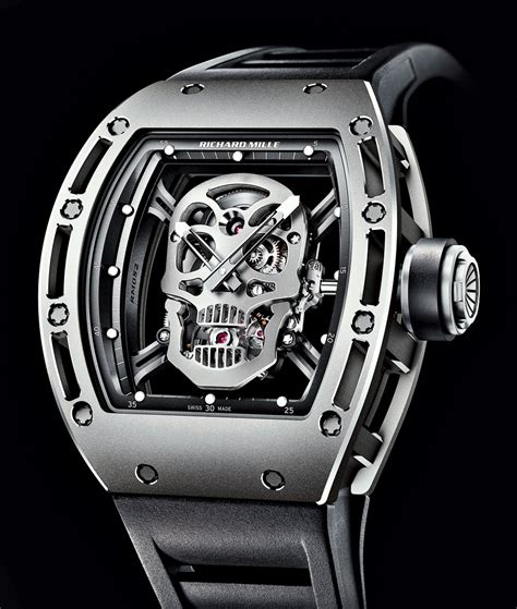 richard mille skull watch value